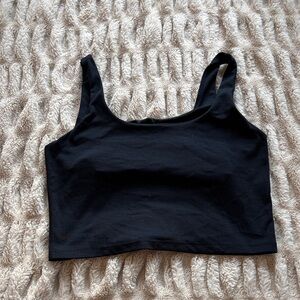 Beyond Yoga Black Tank with Built in Bra